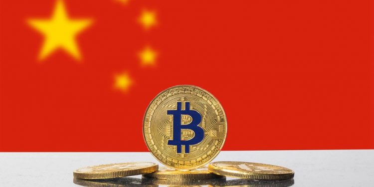golden bitcoin and flag of china cc by 20