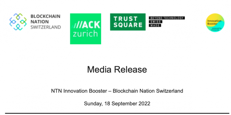 Swiss Blockchain Hackathon