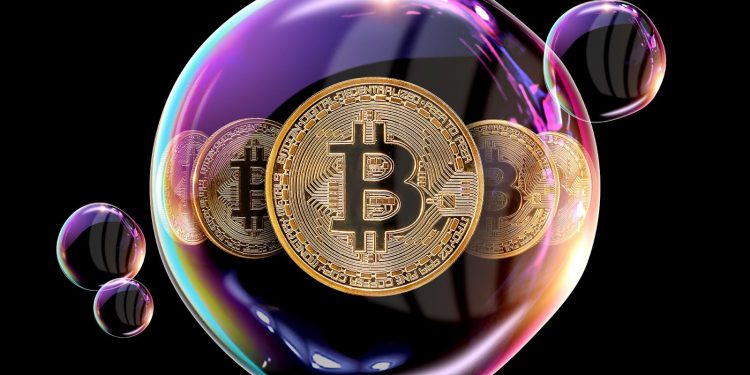 bitcoin bubble - Image source: Yale