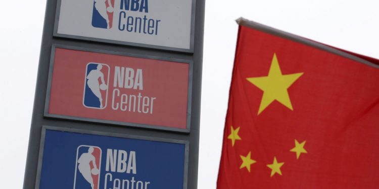 NBA and China source: Reuters