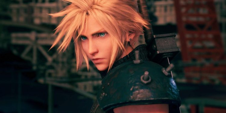 Cloud Strife from Square Enixs FF7 remake