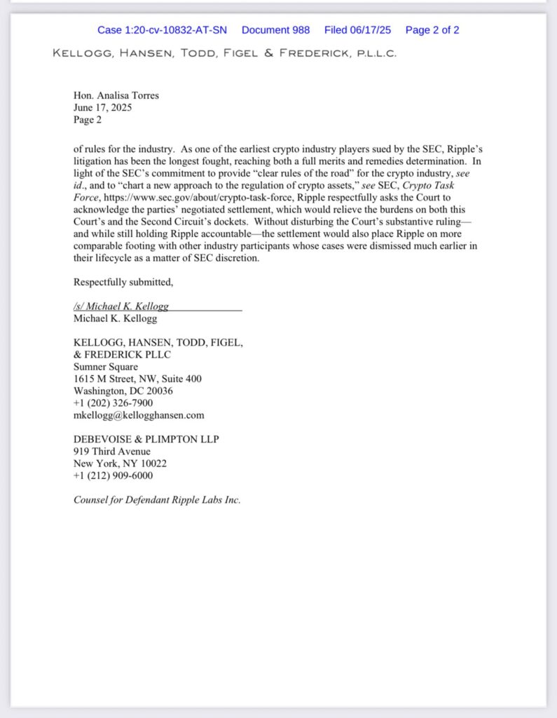 SEC v Ripple 2
