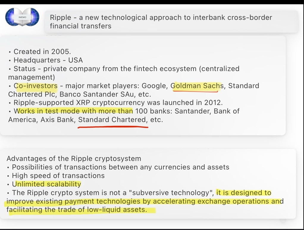 Wie Ripple mit der Partnerschaft von Goldman Sachs und BNY verbunden ist