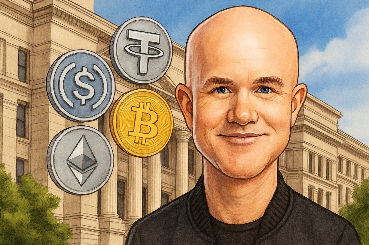 Coinbase CEO Brian Armstrong: Crypto And Stablecoins Will Update Global  Finance