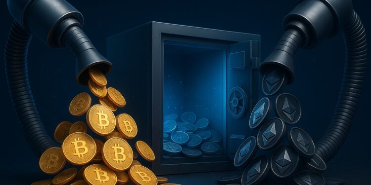 Bitcoin and Ethereum