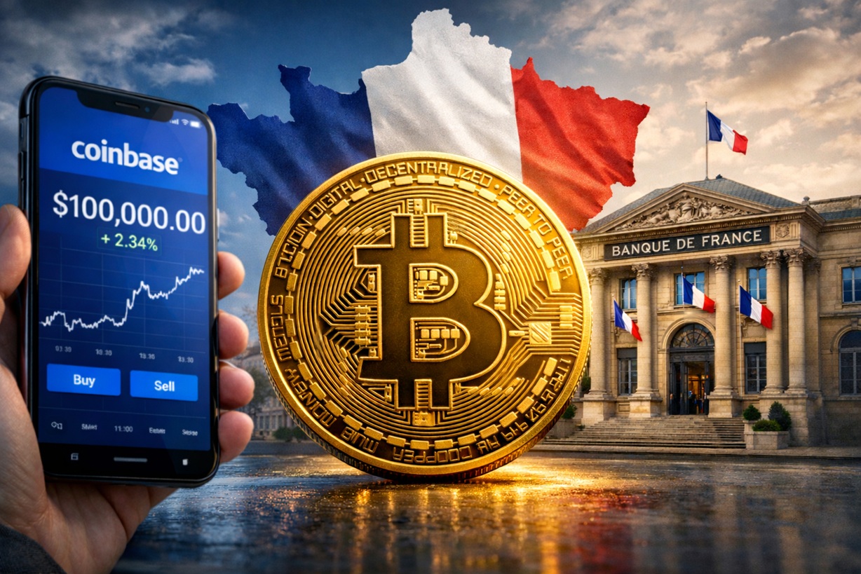 Coinbase CEO Schools French Central Bank Governor About Bitcoin