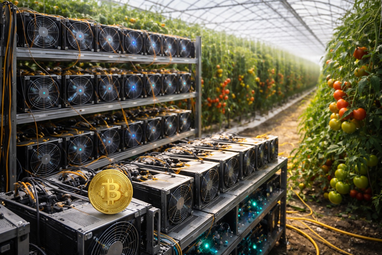 Canaan Harnesses Energy From Bitcoin Mining To Grow Tomatoes