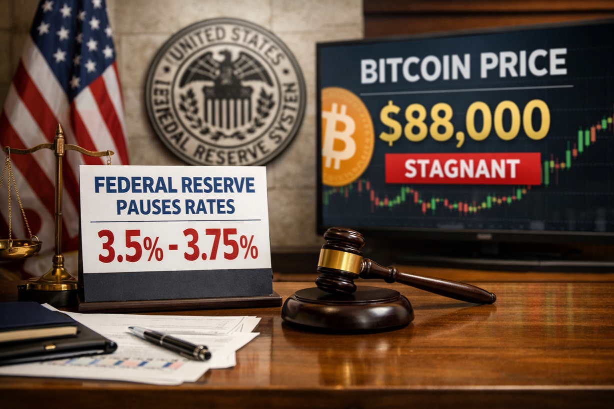 Fed Pauses Interest Rates, But Why Is Bitcoin Stuck In $88K?
