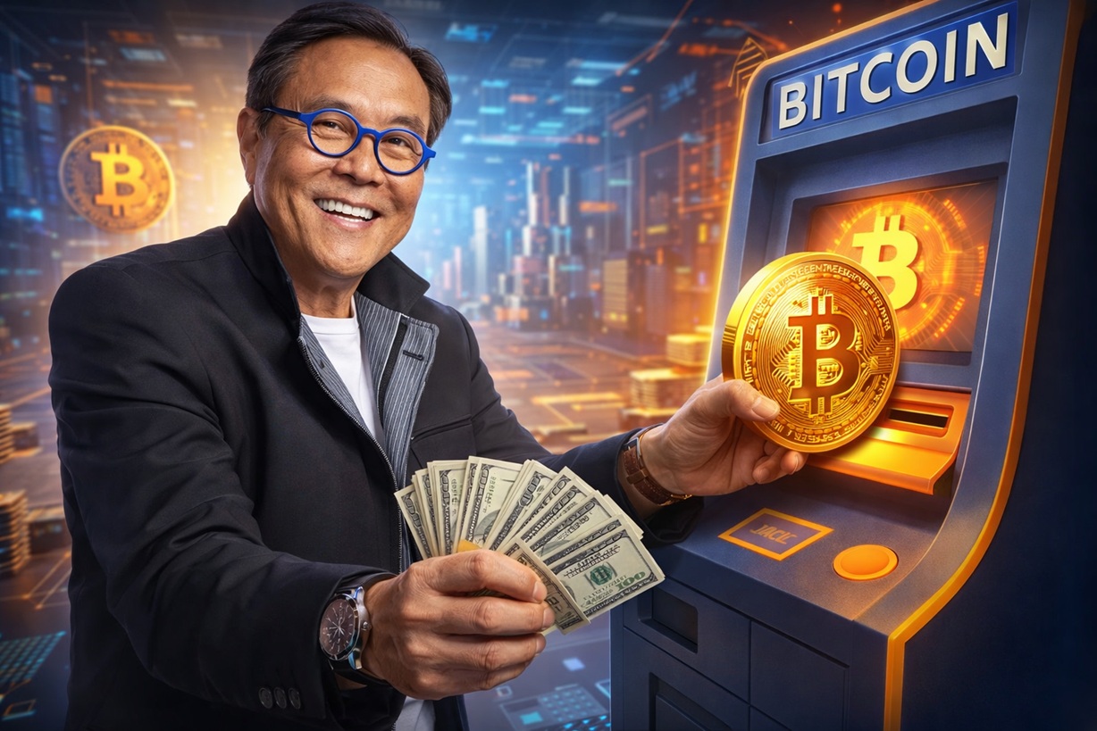Are We Just Waiting For Bitcoin To Crash Like Robert Kiyosaki?