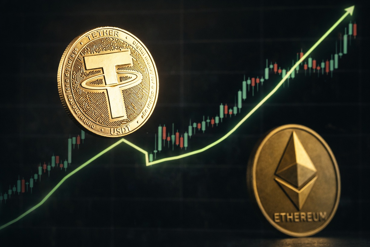 Tether’s USDT Stablecoin Gears Up To Flip Ethereum In Market Cap