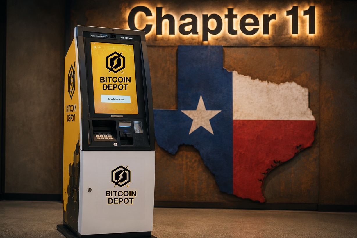 BATM Operator Bitcoin Depot Files For Chapter 11 Bankruptcy