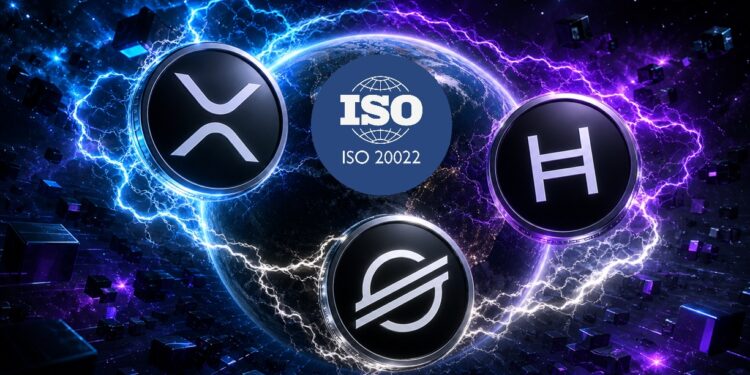 ISO 20022 Compliant Crypto XRP, XLM, and HBAR
