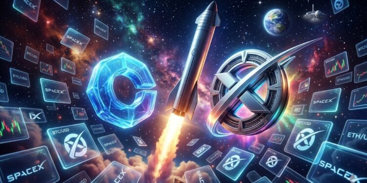 Coinbase Pre IPO SpaceX Perpetual Futures