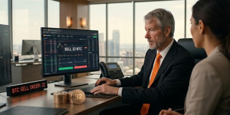 Strategy Bitcoin Sale