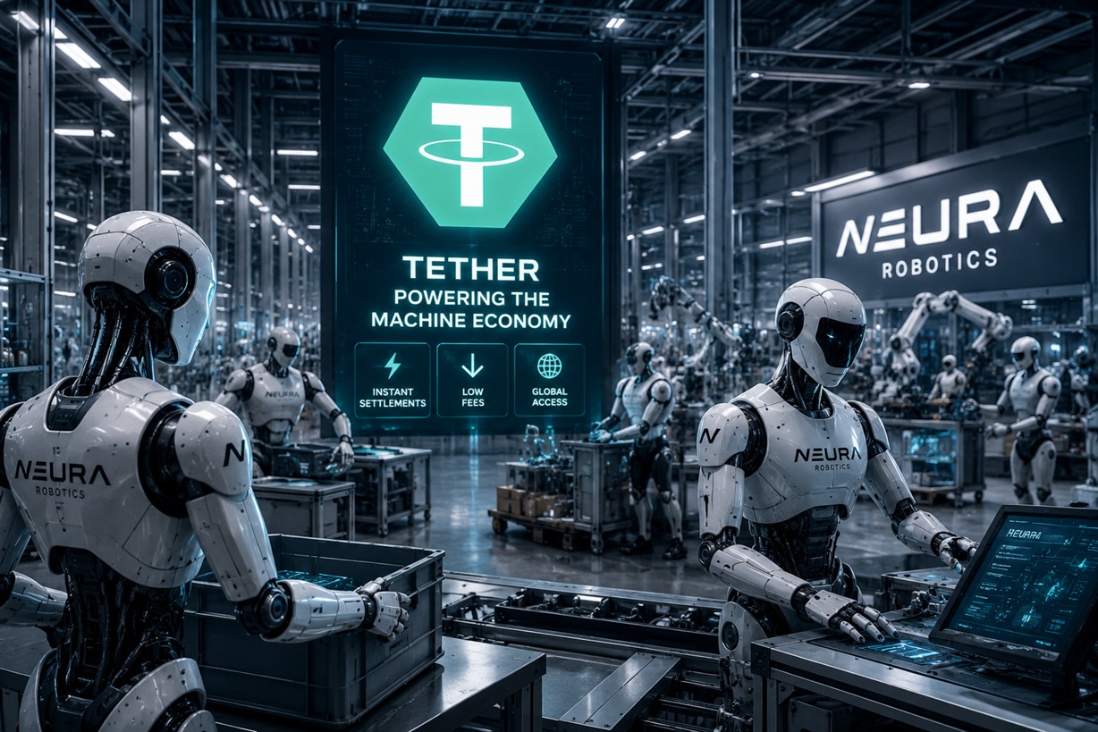 Tether Leads $1.4B Private Investment Round In AI-Powered Robotics Company