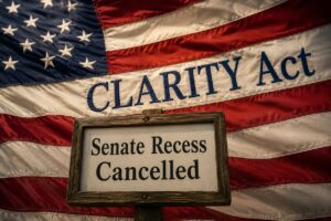 CLARITY Act on Senate Recess