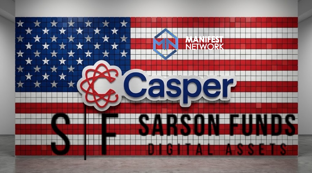 Sarson Funds Launches A Casper Network Validator Hosted By The Manifest Network