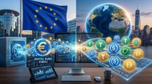 Digital Euro CBDC and USD Stablecoins