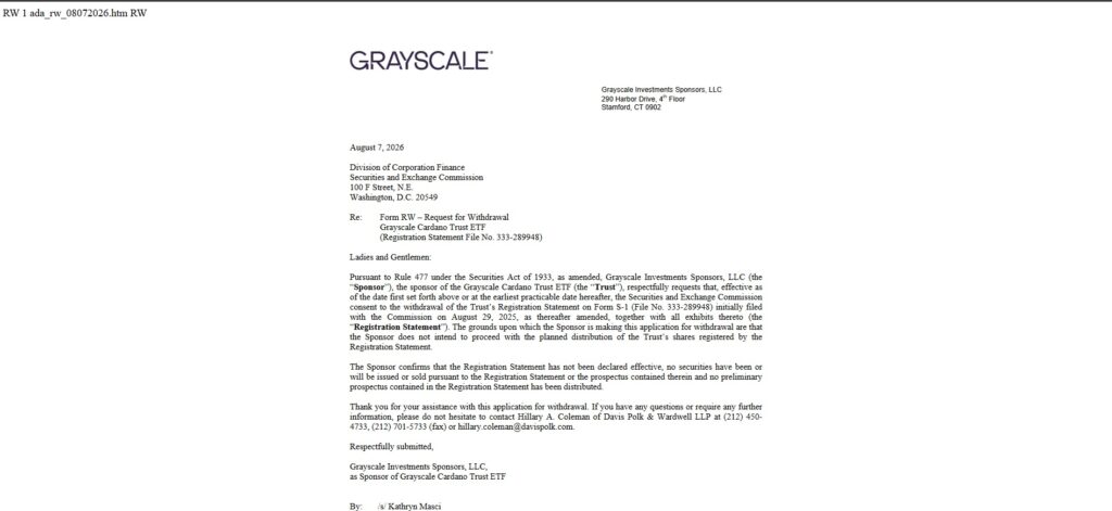 Grayscale EDGAR Filing