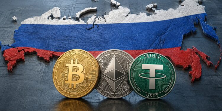Russia Bitcoin, Ethereum, USDT